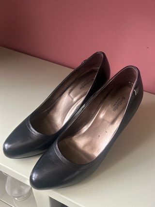 Scarpe Nero Giardini in pelle nera