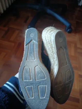 Sandalias negras talla 38