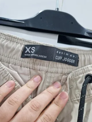 Pantalón jogger hombre Denim talla XS