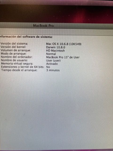 MacBook Pro 1.1 - 2006