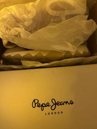 Zapatillas Pepe Jeans Beige y Rojo