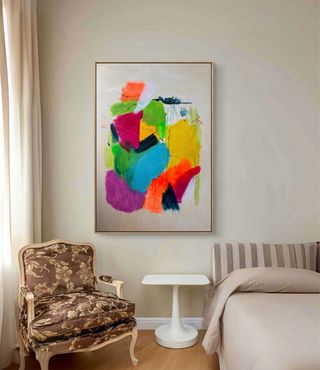 Cuadro grande abstracto moderno salón