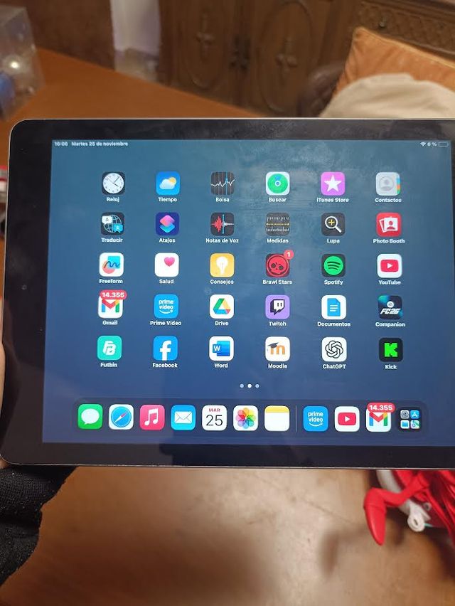 iPad 6ª Gen Wi-Fi 32GB Plata