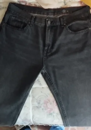 Pantalón vaquero gris Talla 46