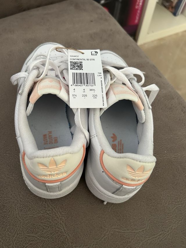 Zapatillas Adidas Blancas y Rosas