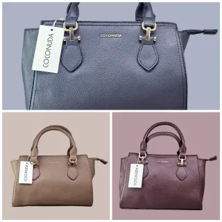 Borsa a mano COCONUDA Borgogna Intenso