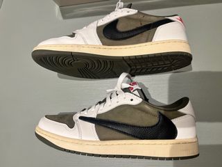 Jordan 1 Low Travis Scott Medium Olive