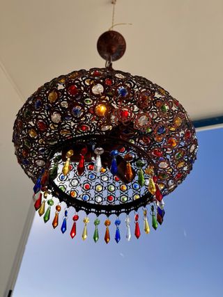 Lámpara Decorativa Tiffany Multicolor