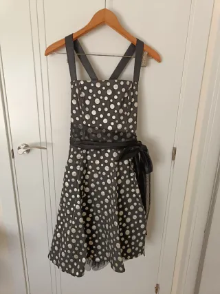 Vestido fiesta lunares Veneno en la piel