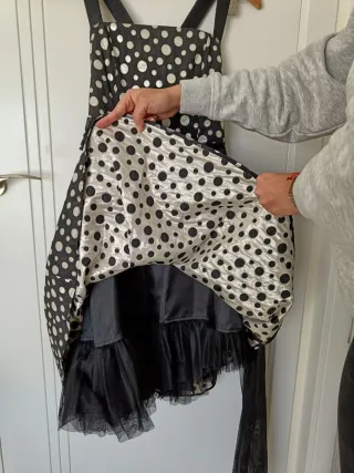 Vestido fiesta lunares Veneno en la piel