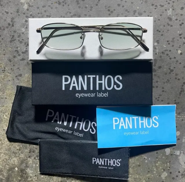 Occhiali da sole PANTHOS oro e verdi