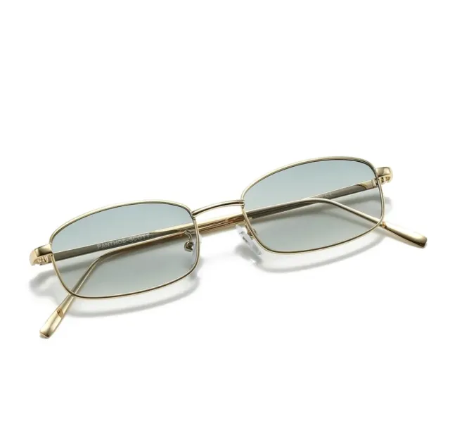 Occhiali da sole PANTHOS oro e verdi