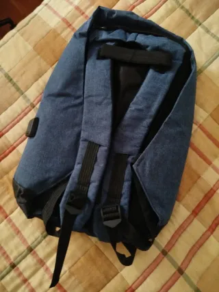 Mochila Tequila Corralejo Negra y Azul