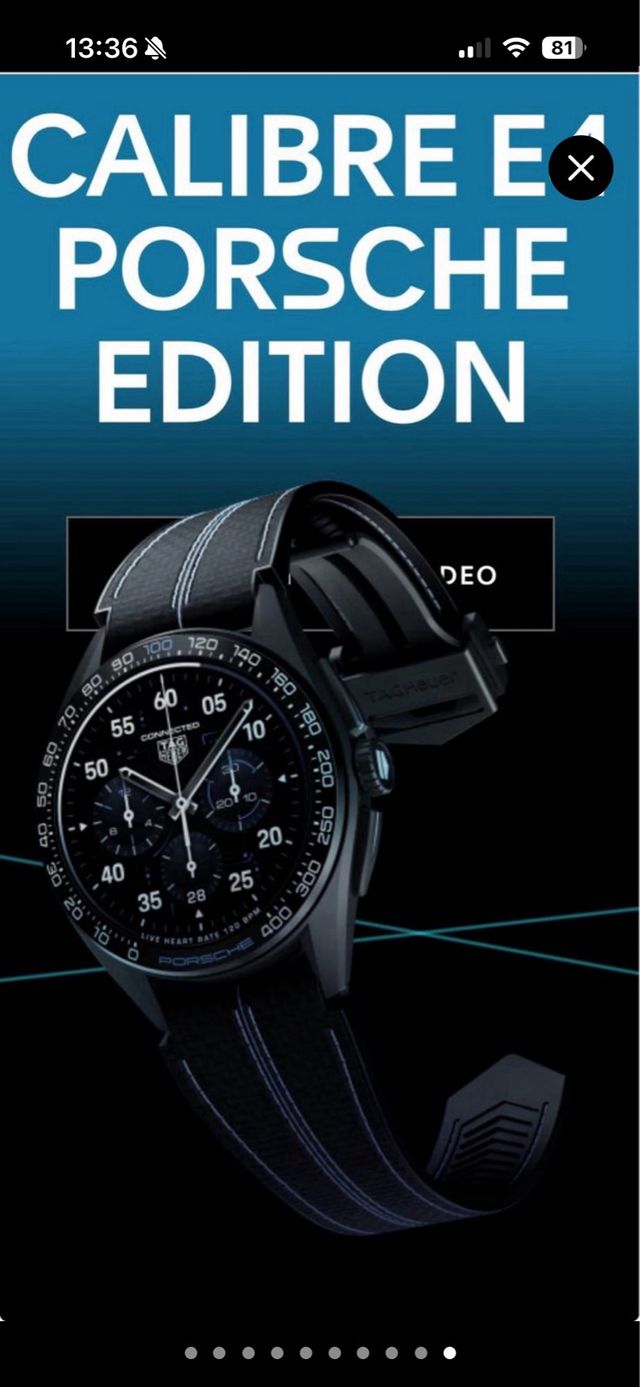 TAG Heuer Connected E4 Porsche Edición