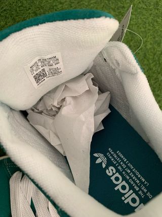 Zapatillas Campus T43 Verdes y Blancas