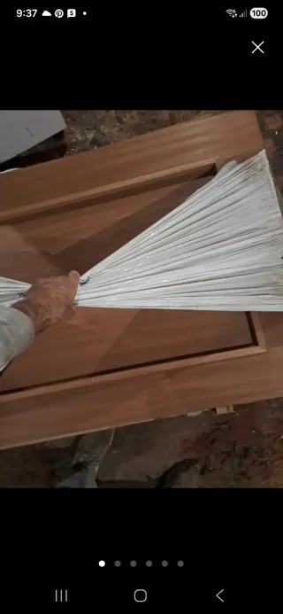 Puerta madera maciza nueva