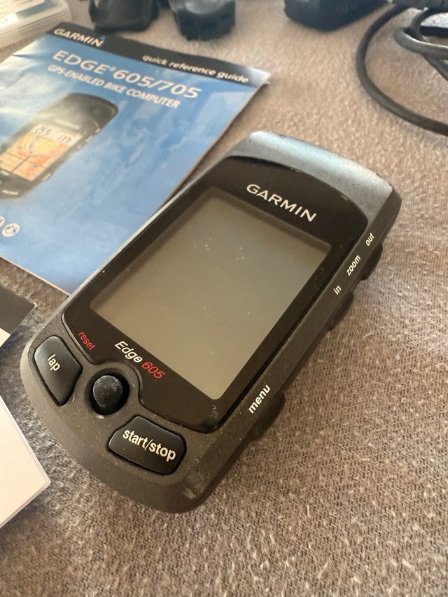 Ciclocomputador Garmin Edge 605 GPS