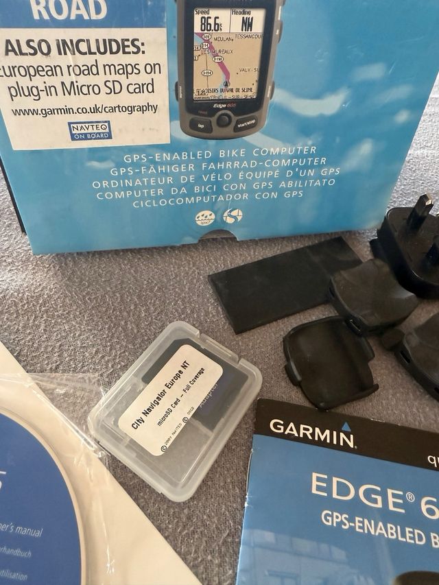 Ciclocomputador Garmin Edge 605 GPS