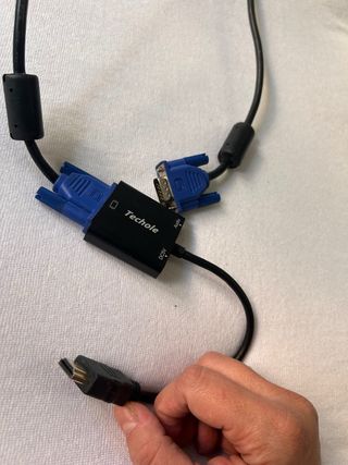 Adaptador VGA a HDMI Techole con Audio