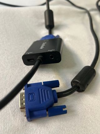 Adaptador VGA a HDMI Techole con Audio