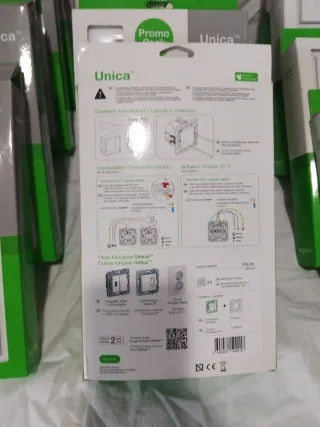 Lote de 10 pak 5 Enchufes Schneider Unica 50 ni