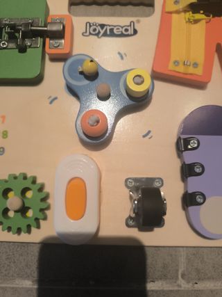 Tablero Montessori Actividades 20 x 30 cm