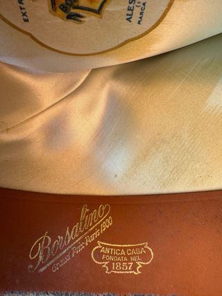 Borsalino Uomo Vintage Tg 6 misure vedi foto