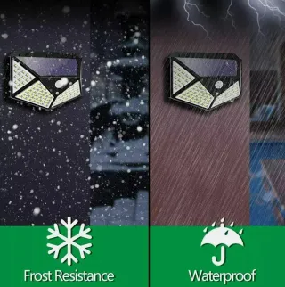 12 Luci Solari LED con Sensore Movimento