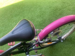 Bicicleta BTWIN 500 20’ Rosa/Negra