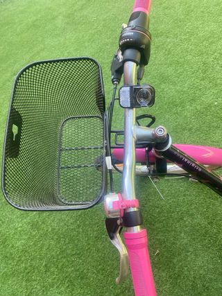 Bicicleta BTWIN 500 20’ Rosa/Negra