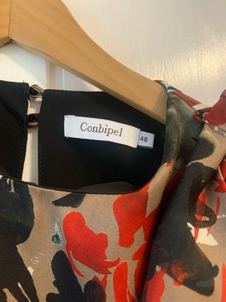 Abito Conbipel fantasia floreale taglia 48