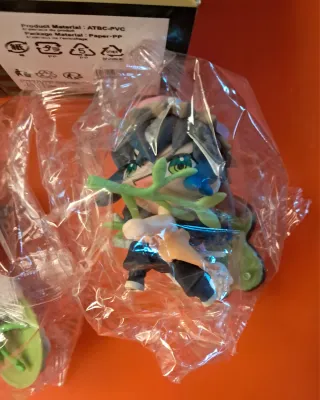 Set 4 Mini Action Figure Demon Slayer Birth Flower