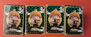 Set 4 Mini Action Figure Demon Slayer Birth Flower