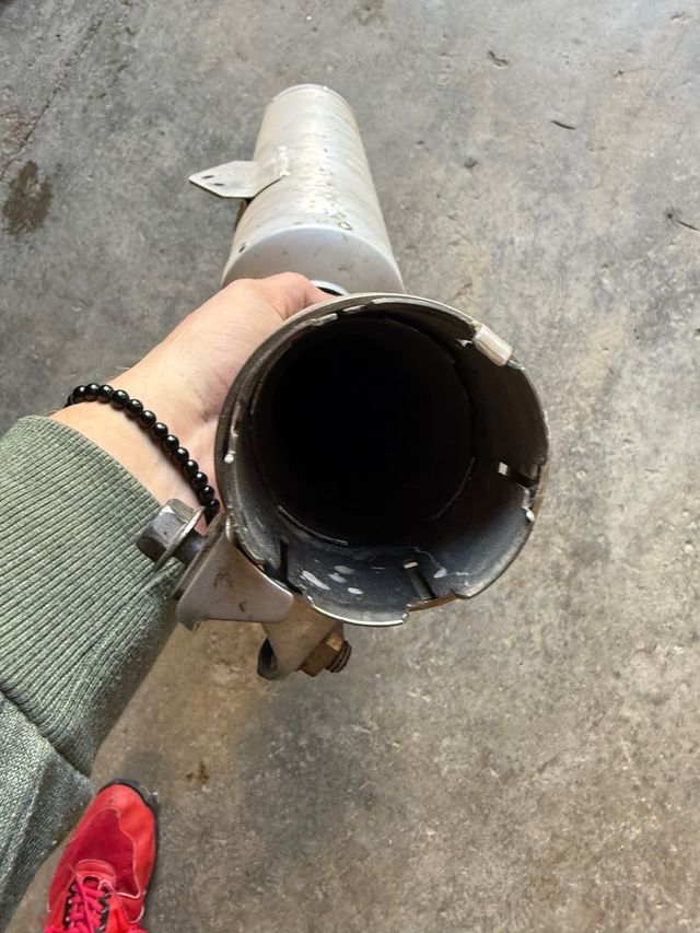 Tubo de escape Yamaha R6 original