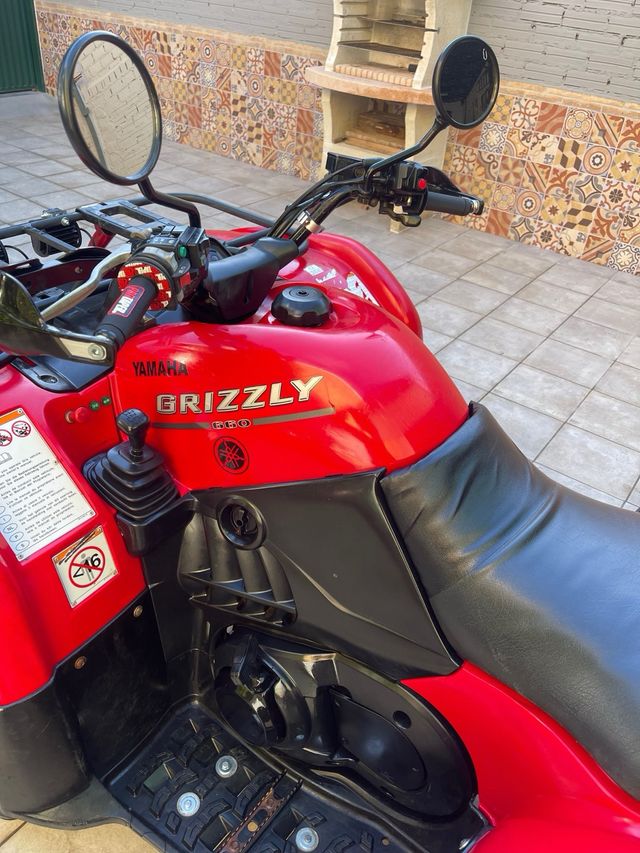 Yamaha Grizzly 660 4x4 Rojo