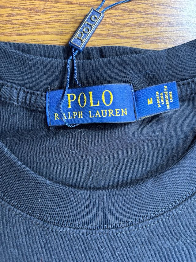 Polo Ralph Lauren Camiseta Negra Talla M
