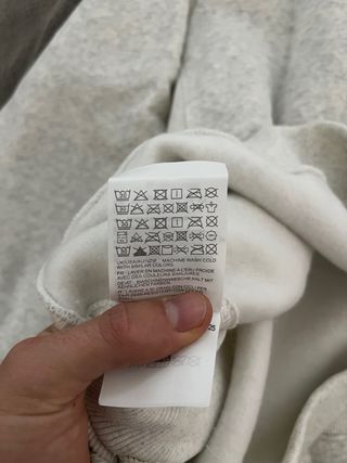 Jersey Carhartt Gris Cuello Alto 100% Algodón