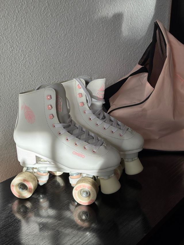 Patines Artisticos Oxelo Blancos Talla 37