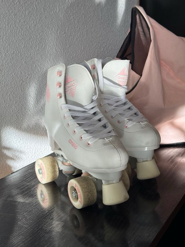 Patines Artisticos Oxelo Blancos Talla 37