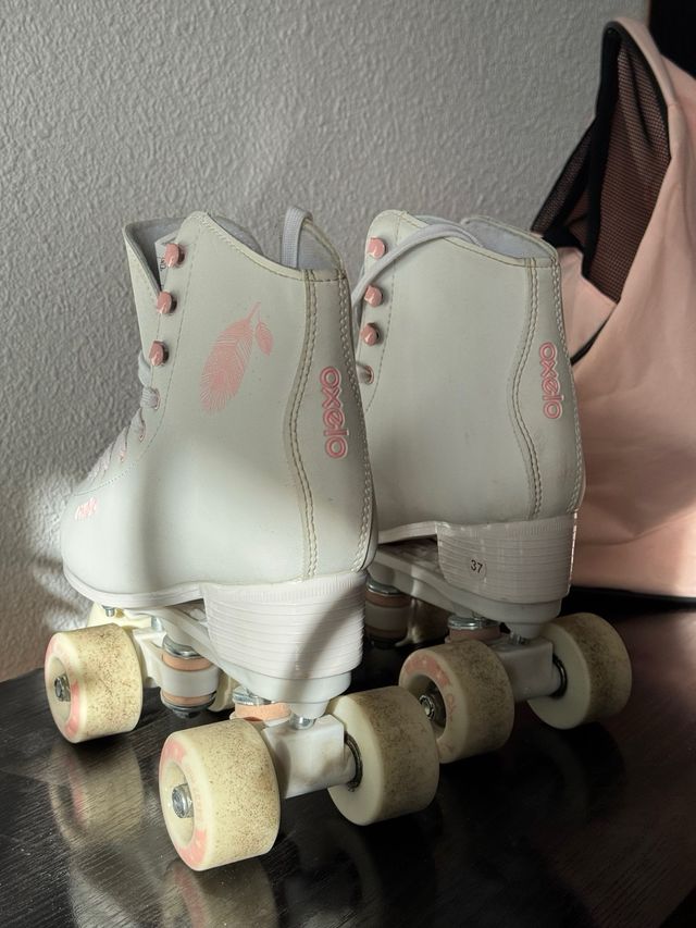 Patines Artisticos Oxelo Blancos Talla 37