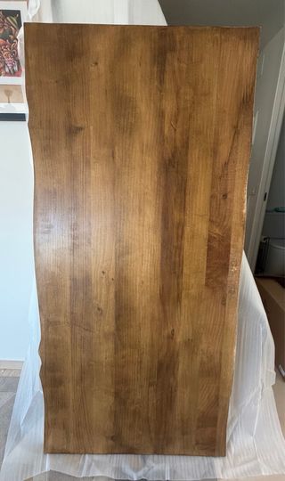 Mesa de comedor madera y metal