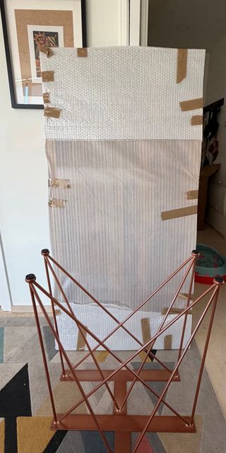 Mesa de comedor madera y metal