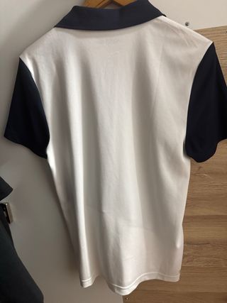 Polo Lacoste Sport Azul y Blanco