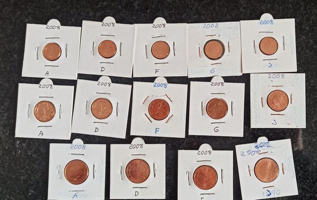 MONEDAS CTS ALEMANIA 2008