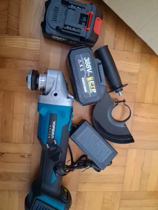 Amoladora YOFIDRA 388V 2 Baterías