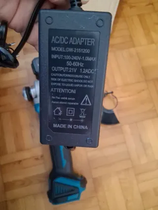 Amoladora YOFIDRA 388V 2 Baterías