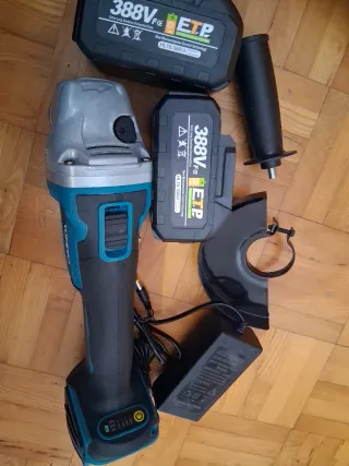 Amoladora YOFIDRA 388V 2 Baterías