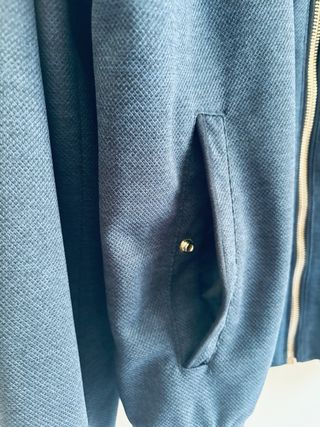 Bomber ZARA azul hombre M impecable