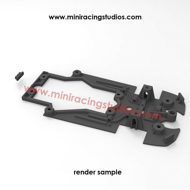 Chasis 3D X-FLEX - para FERRARI F40 Fly - Slot.it