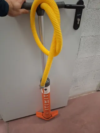 Remo, inflador y mochila para paddle